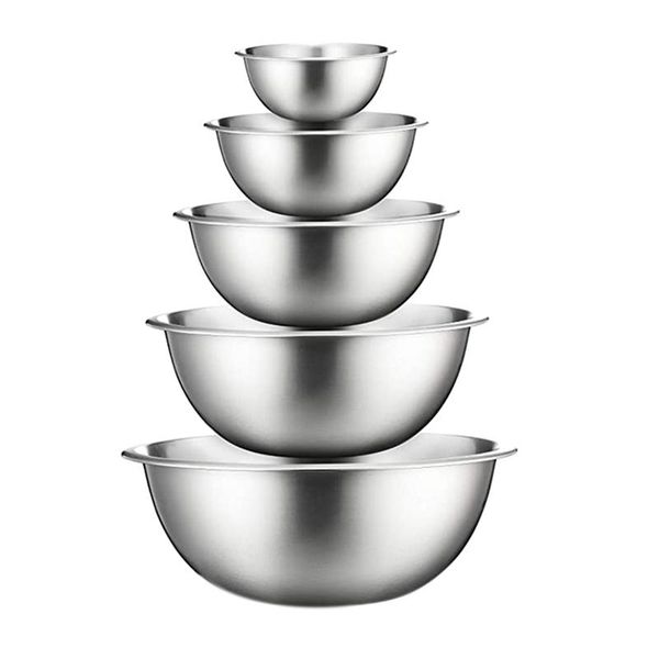 bowls au -5pcs stainless steel set capacity nesting mixing bowl kitchen cooking salad vegetable storage container
bowls au -5pcs stainless steel set capacity nesting mixing bowl kitchen cooking salad vegetable storage container
