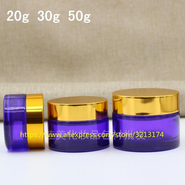storage bottles & jars 20g 30g 50g purple glass cream jar with gold aluminum lid, cosmetic eye mask facial lotion pot packaging container
storage bottles & jars 20g 30g 50g purple glass cream jar with gold aluminum lid, cosmetic eye mask facial lotion pot packaging container