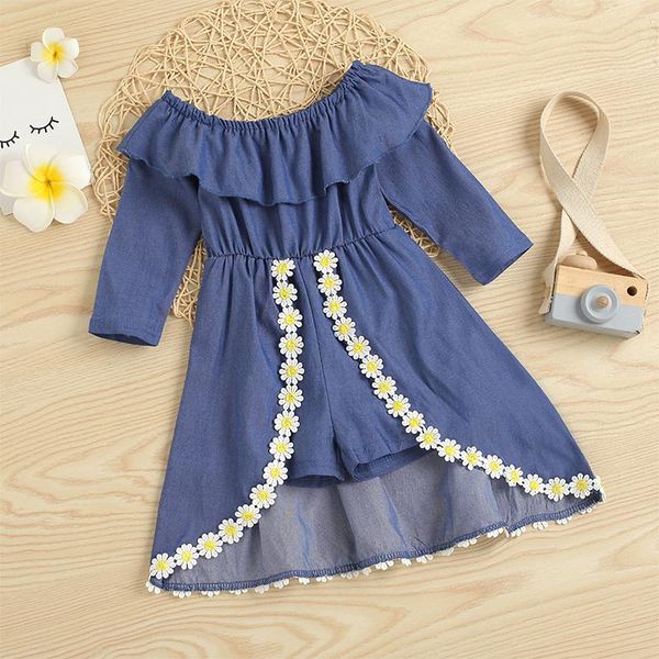 girl's dresses 1-6y kids girls autumn dress baby clothes ruffle off shoulder long sleeve romper children casual loose outfits, Red;yellow
girl's dresses 1-6y kids girls autumn dress baby clothes ruffle off shoulder long sleeve romper children casual loose outfits, Red;yellow