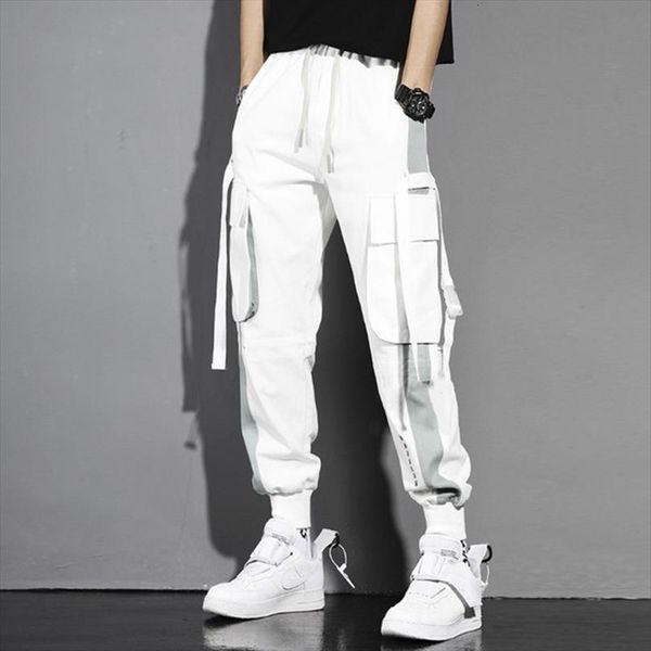 black harem cargo joggers women pants multi pocket ribbons man sweatpants streetwear casual elastic waist male trouser
black harem cargo joggers women pants multi pocket ribbons man sweatpants streetwear casual elastic waist male trouser