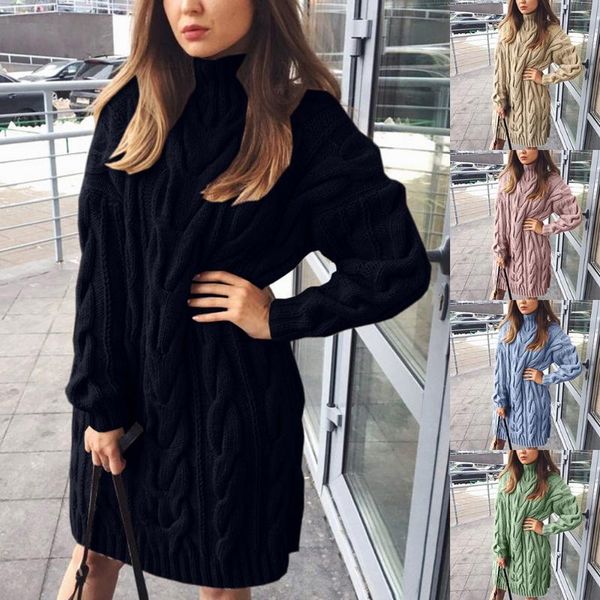 casual dresses sweater dress women high colar long sleeve pure color knitted pullover autumn winter oversize sweaters female pullovers, Black;gray
casual dresses sweater dress women high colar long sleeve pure color knitted pullover autumn winter oversize sweaters female pullovers, Black;gray