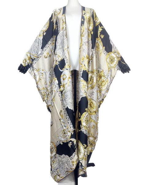 ethnic clothing african casual bohemian house party printed silk kaftan women's duster coat middle east dubai robe cardigans for lady, Red
ethnic clothing african casual bohemian house party printed silk kaftan women's duster coat middle east dubai robe cardigans for lady, Red