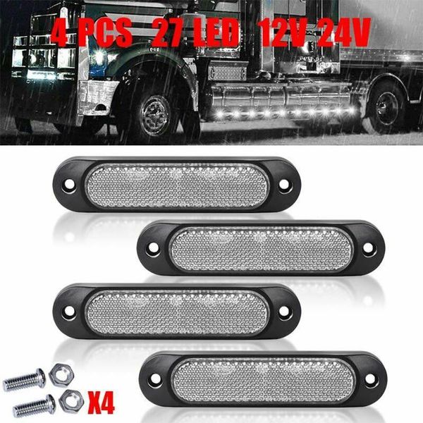 car headlights 4 x led side marker lights 3030 smd red yellow white blue green for trucks trailers rear tail accessories
car headlights 4 x led side marker lights 3030 smd red yellow white blue green for trucks trailers rear tail accessories