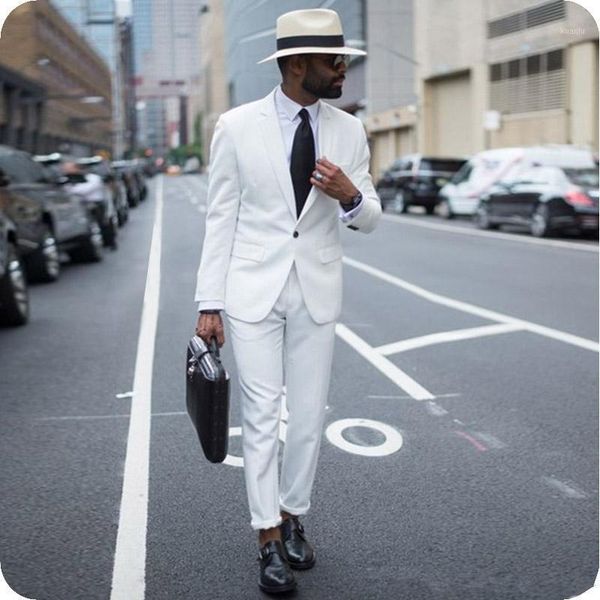 latest white men's business suit casual one button blazer fashion groom wedding dress custom jacket pants terno masculino suits & blaze, White;black
latest white men's business suit casual one button blazer fashion groom wedding dress custom jacket pants terno masculino suits & blaze, White;black