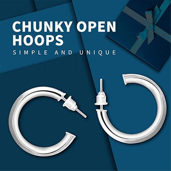 hoop & huggie simple circle small earrings for women girl hip-hop gold silver color 1pair stainless plated, Golden;silver
hoop & huggie simple circle small earrings for women girl hip-hop gold silver color 1pair stainless plated, Golden;silver