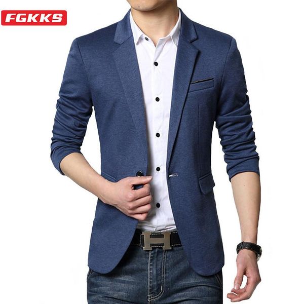 men's suits & blazers fgkks spring autumn fashion men blazer one button korean style jacket suit non-ironing mens wedding tuxedos male, White;black
men's suits & blazers fgkks spring autumn fashion men blazer one button korean style jacket suit non-ironing mens wedding tuxedos male, White;black