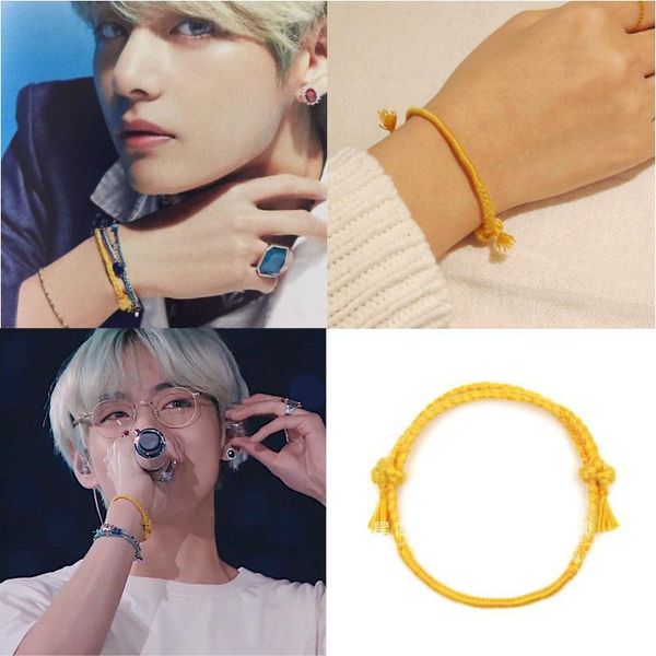 jumpsuits kpop bangtan boys women men girls bracelet wristband fashion yellow wish bracelets couple birthday gifts handmade rope, Blue
jumpsuits kpop bangtan boys women men girls bracelet wristband fashion yellow wish bracelets couple birthday gifts handmade rope, Blue