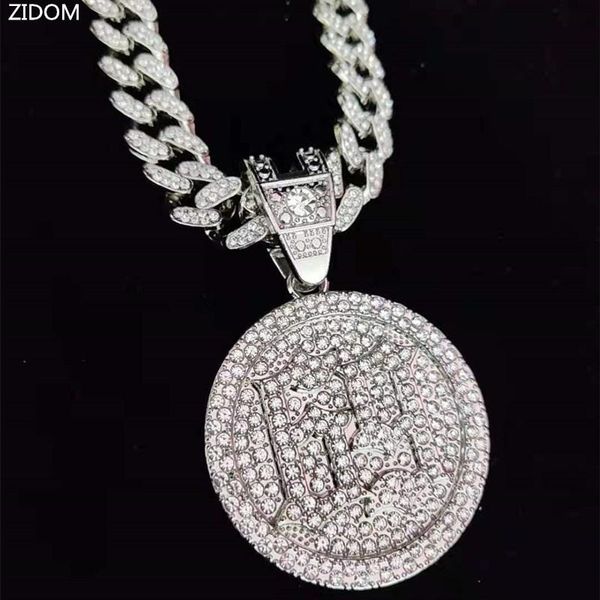 pendant necklaces men women hip hop 6ix9ine round necklace miami cuban chain iced out bling hiphop fashion charm jewelry, Silver
pendant necklaces men women hip hop 6ix9ine round necklace miami cuban chain iced out bling hiphop fashion charm jewelry, Silver