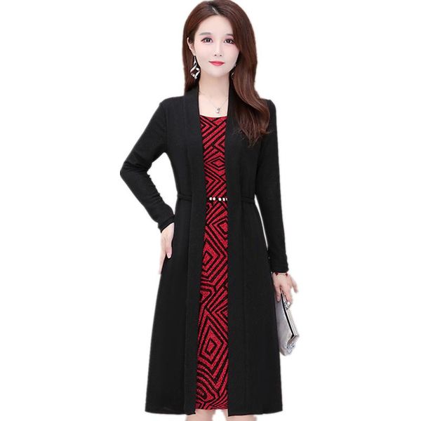 casual dresses arrival autumn 2021 korean style women fashion vintage plus size l-5xl faux two piece beaded floral cube printing dress 8146, Black;gray
casual dresses arrival autumn 2021 korean style women fashion vintage plus size l-5xl faux two piece beaded floral cube printing dress 8146, Black;gray
