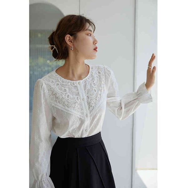 women's blouses & shirts dushu women heavy industry lace embroidered shirt white cotton temperament round neck elegant vintage xb6g
women's blouses & shirts dushu women heavy industry lace embroidered shirt white cotton temperament round neck elegant vintage xb6g