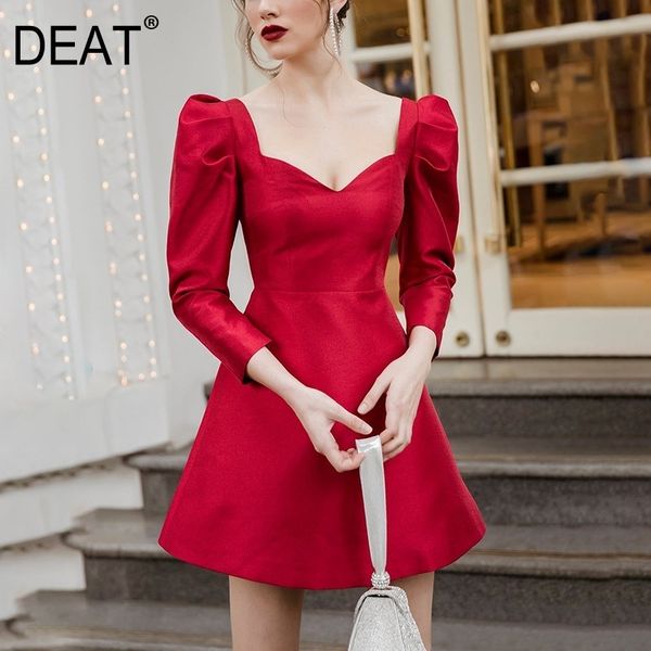 summer fashion women dress sqaure collar three quarter sleeves high waist pullover wp63403l 210421, Black;gray
summer fashion women dress sqaure collar three quarter sleeves high waist pullover wp63403l 210421, Black;gray