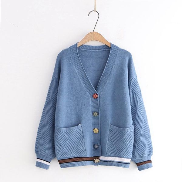 women's knits & tees urifens single-breasted casual cardigan sweater women were thin color button stripe contrast long sleeve needle ju, White
women's knits & tees urifens single-breasted casual cardigan sweater women were thin color button stripe contrast long sleeve needle ju, White