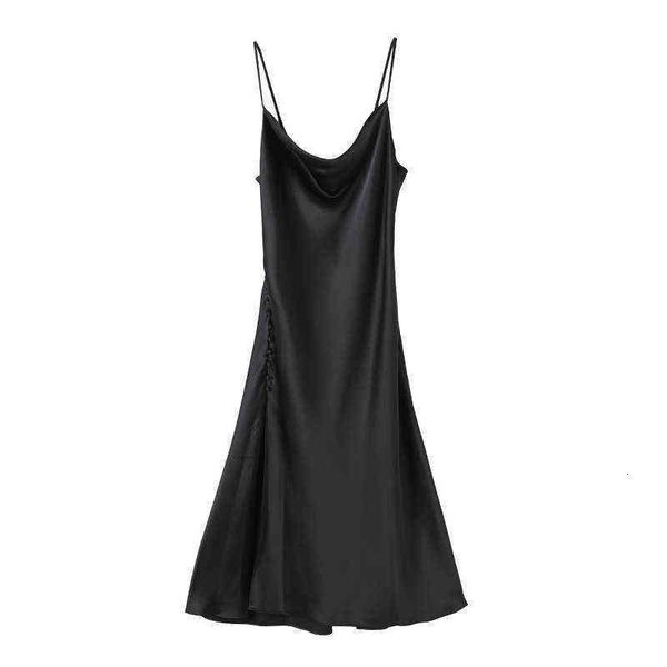 and sinan silk satin acetic acid dangling collar dress luxi light finish long skirt french suspender sn0138, Black;gray
and sinan silk satin acetic acid dangling collar dress luxi light finish long skirt french suspender sn0138, Black;gray