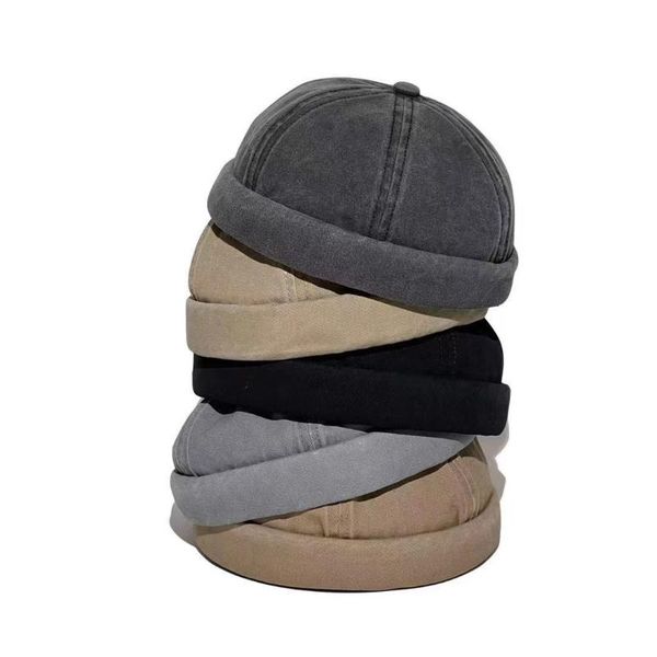wide brim hats mens brimless docker hat sailor biker hip 100% cotton beanie streetstyle vintage cap korean fashion, Blue;gray
wide brim hats mens brimless docker hat sailor biker hip 100% cotton beanie streetstyle vintage cap korean fashion, Blue;gray