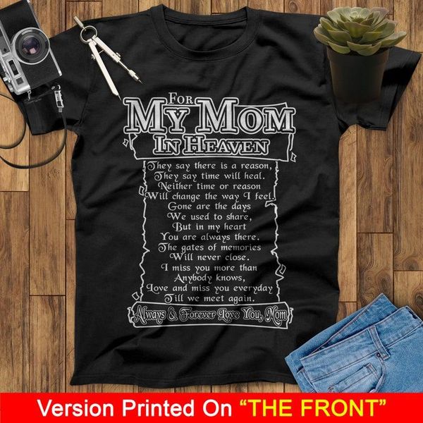 men's t-shirts for my mom in heaven love and miss you everyday till we cotton t-shirt men 3d tee shirts, White;black
men's t-shirts for my mom in heaven love and miss you everyday till we cotton t-shirt men 3d tee shirts, White;black