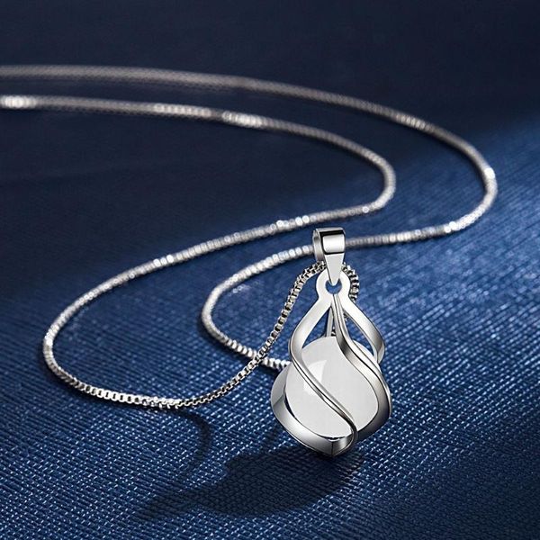 pendant necklaces opal bead choker rhinestones necklace seed beads stainless steel chain jewelry women's neck friend, Silver
pendant necklaces opal bead choker rhinestones necklace seed beads stainless steel chain jewelry women's neck friend, Silver
