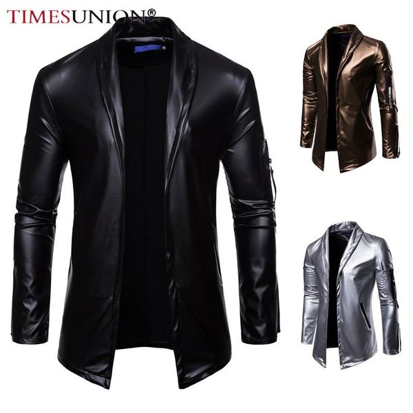 thin style elastic motorcycle men's leather jacket zipper decoration lapel slimming faux fur &, Black
thin style elastic motorcycle men's leather jacket zipper decoration lapel slimming faux fur &, Black