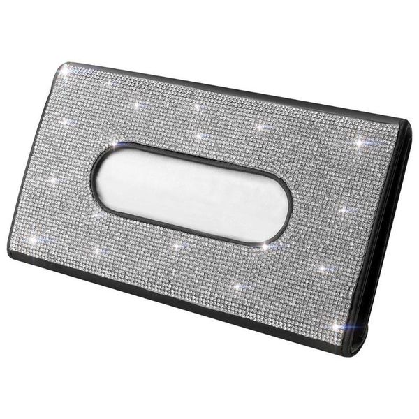 tissue boxes & napkins 1 pcs crystal car box towel sets sun visor holder auto interior storage decoration for accessories
tissue boxes & napkins 1 pcs crystal car box towel sets sun visor holder auto interior storage decoration for accessories