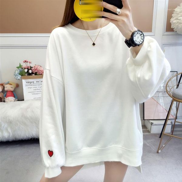 women's hoodies & sweatshirts 2021 spring embroidery female sweatshirt for women pullovers batwing sleeve loose big size clothes, Black
women's hoodies & sweatshirts 2021 spring embroidery female sweatshirt for women pullovers batwing sleeve loose big size clothes, Black