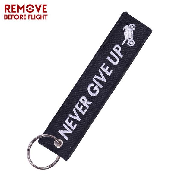 keychains fashion keychain for motorcycle cars llaveros embroidery never give up motor key chain oem atv car ring chains, Silver 
keychains fashion keychain for motorcycle cars llaveros embroidery never give up motor key chain oem atv car ring chains, Silver