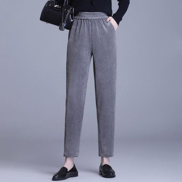 spring autumn harem pants women elastic waist pockets corduroy all-match solid color harajuku long trousers plus size l-4xl women's & c, Black;white
spring autumn harem pants women elastic waist pockets corduroy all-match solid color harajuku long trousers plus size l-4xl women's & c, Black;white