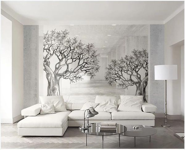 wallpapers 3d wallpaper custom po space black and white sketch line tree living room home decor wall murals for walls 3 d
wallpapers 3d wallpaper custom po space black and white sketch line tree living room home decor wall murals for walls 3 d