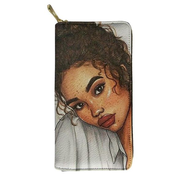wallets hycool women long pu leather wallet smile african black girl print ladies zipper purse boyfriend gift phone money clutch, Red;black
wallets hycool women long pu leather wallet smile african black girl print ladies zipper purse boyfriend gift phone money clutch, Red;black