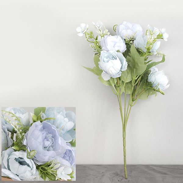 decorative flowers & wreaths 1 bouquet artificial fake peony silk flower bridal hydrangea wedding party décor
decorative flowers & wreaths 1 bouquet artificial fake peony silk flower bridal hydrangea wedding party décor