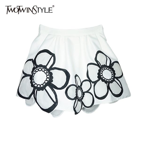 casual embroidery floral skirt for women high waist vintage a line mini skirts female summer fashion style 210521, Black
casual embroidery floral skirt for women high waist vintage a line mini skirts female summer fashion style 210521, Black
