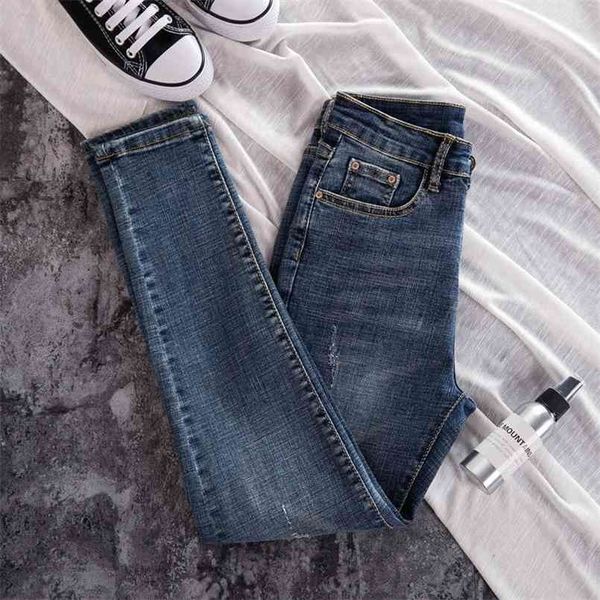 slim blue skinny jeans for women high waist woman denim pencil pants stretch ladies plus size 210809
slim blue skinny jeans for women high waist woman denim pencil pants stretch ladies plus size 210809