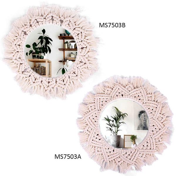 mirrors macrame mirror handmade makeup lighted compact wall tapestry home porch for bath room
mirrors macrame mirror handmade makeup lighted compact wall tapestry home porch for bath room