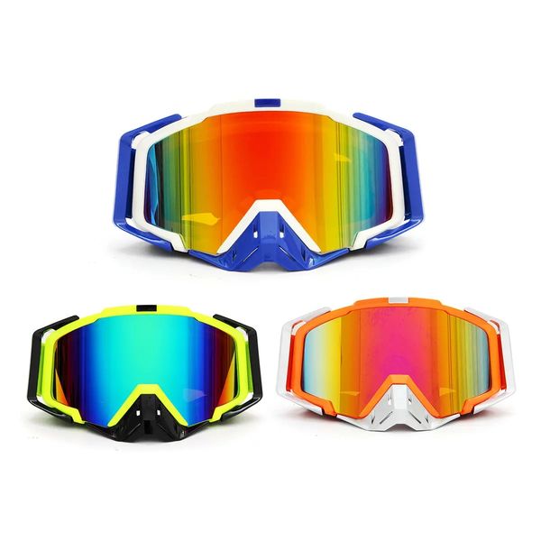 detachable motorcycle ski goggles anti radiation uv protection windproof riding sunglasses for adults, Black
detachable motorcycle ski goggles anti radiation uv protection windproof riding sunglasses for adults, Black