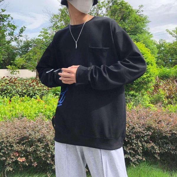 men's hoodies & sweatshirts 2021 autumn plus size simple loose personality letter lovers casual round neck all-match men sports sweater, Black
men's hoodies & sweatshirts 2021 autumn plus size simple loose personality letter lovers casual round neck all-match men sports sweater, Black