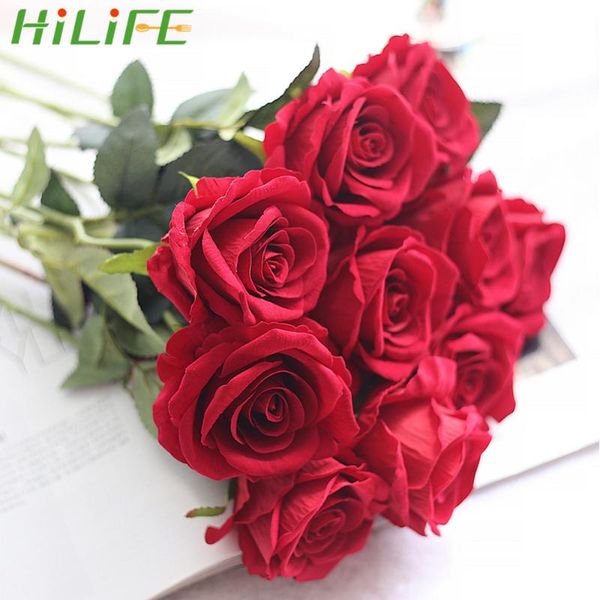 decorative flowers & wreaths hilife 1pcs valentine's day fake rose beautiful red/white silk roses artificial flower bouquet wedding hom
decorative flowers & wreaths hilife 1pcs valentine's day fake rose beautiful red/white silk roses artificial flower bouquet wedding hom