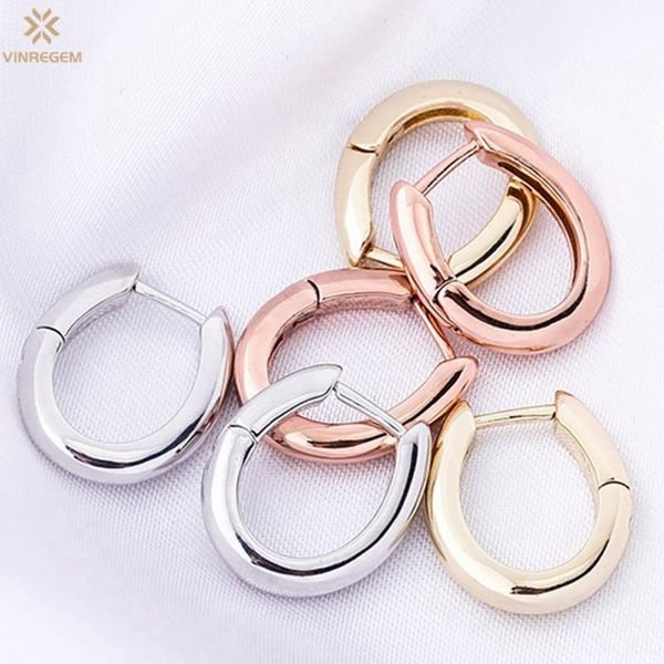 hoop & huggie vinregem 100% 925 sterling silver simple u-shaped earrings hip-hop style basic fine jewelry gift wholesale, Golden;silver
hoop & huggie vinregem 100% 925 sterling silver simple u-shaped earrings hip-hop style basic fine jewelry gift wholesale, Golden;silver