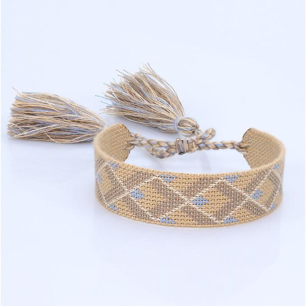 charm bracelets 2021 jewelry fashion trend embroidery wristband bracelet hand-woven tassel women can be customized logo, Golden;silver
charm bracelets 2021 jewelry fashion trend embroidery wristband bracelet hand-woven tassel women can be customized logo, Golden;silver