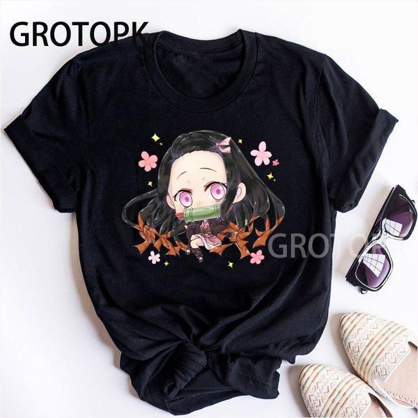 women's t-shirt kamado nezuko kimetsu no yaiba anime t-shirts harajuku female fashion women t shirt casual streetwear ulzzang, White
women's t-shirt kamado nezuko kimetsu no yaiba anime t-shirts harajuku female fashion women t shirt casual streetwear ulzzang, White