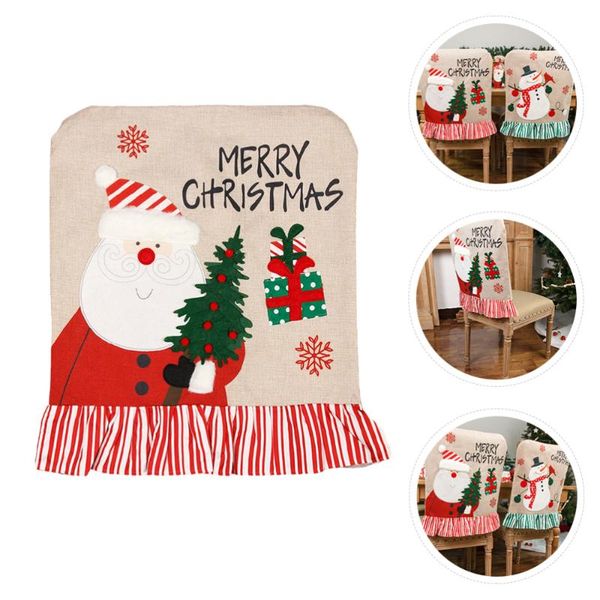 chair covers 1pc embroidered christmas cover cartoon linen back slipcover
chair covers 1pc embroidered christmas cover cartoon linen back slipcover