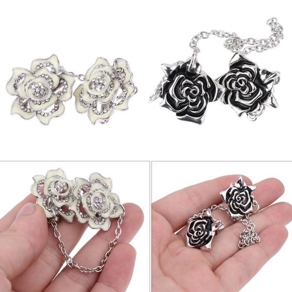 pins, brooches vintage flower cape sweater clip metal cardigan chain clasp fashion suit shirt collar holder corsage lapel pin badge g, Gray
pins, brooches vintage flower cape sweater clip metal cardigan chain clasp fashion suit shirt collar holder corsage lapel pin badge g, Gray