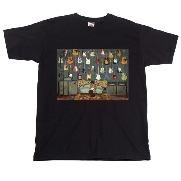 jimi hendrix tshirt wall of guitars t shirt hendrix t shirt rock music tee, White;black
jimi hendrix tshirt wall of guitars t shirt hendrix t shirt rock music tee, White;black