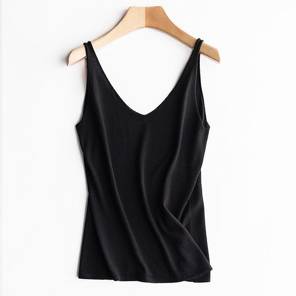 women's vests sleeveless shirt tank women knitted solid vest ladies summer v-neck loose thin acrylic, Black;white
women's vests sleeveless shirt tank women knitted solid vest ladies summer v-neck loose thin acrylic, Black;white