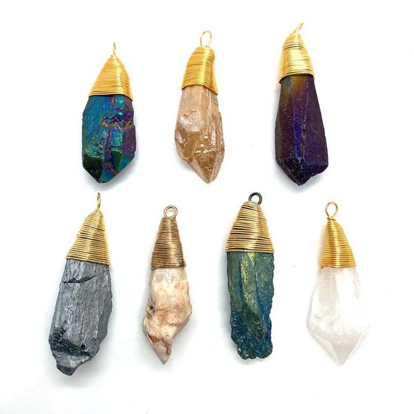 charms natural stone pendant irregular shaped drop amethyst diy handmade charm jewelry necklace bracelet accessories, Bronze;silver
charms natural stone pendant irregular shaped drop amethyst diy handmade charm jewelry necklace bracelet accessories, Bronze;silver