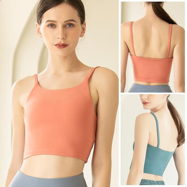 yoga outfit athvotar women's tube sports bra beautiful back underwear with chest pad vest one-shoulder sling tank
yoga outfit athvotar women's tube sports bra beautiful back underwear with chest pad vest one-shoulder sling tank