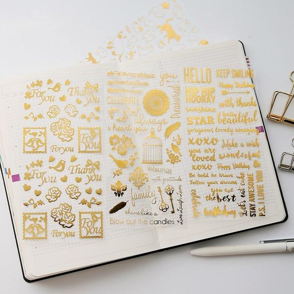 1sheets/ blessings gold stamping stationery stickers diy diary planner scrapbook sticker school supplies gift wrap
1sheets/ blessings gold stamping stationery stickers diy diary planner scrapbook sticker school supplies gift wrap