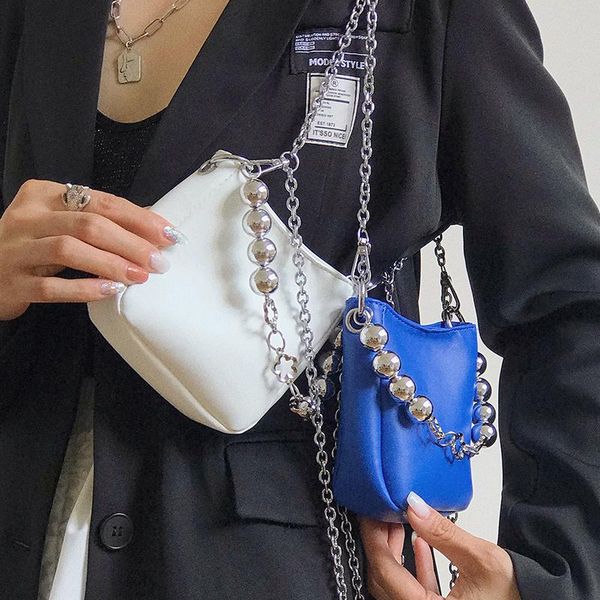 evening bags solid color mini tote bucket bag 2021 high-quality pu leather women's designer handbag chain shoulder messenger purses
evening bags solid color mini tote bucket bag 2021 high-quality pu leather women's designer handbag chain shoulder messenger purses
