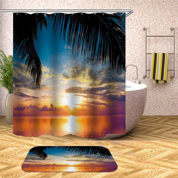3d seascape pattern shower curtain sunset light bathroom thick waterproof padded curtains
3d seascape pattern shower curtain sunset light bathroom thick waterproof padded curtains