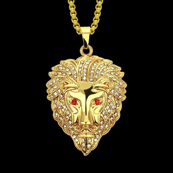 amulet neck pendants hip hop animal lion head diamond pendant necklace fashion men's, Silver
amulet neck pendants hip hop animal lion head diamond pendant necklace fashion men's, Silver