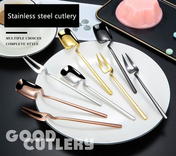 8pcs/set 304 stainless steel coffee spoon gold plated fork hanging cup honey spoon dessert fruit fork comfortable handle kitchen
8pcs/set 304 stainless steel coffee spoon gold plated fork hanging cup honey spoon dessert fruit fork comfortable handle kitchen