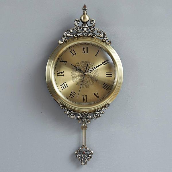 wall clocks european vintage luxury clock large pendulum living room creative metal retro american art watch ab50zb
wall clocks european vintage luxury clock large pendulum living room creative metal retro american art watch ab50zb
