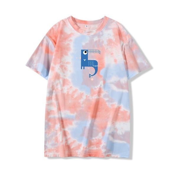 women's t-shirt tie dye women cartoon cute constellation capricorn printing korean casual harajuku style summer streetwear fashion, White
women's t-shirt tie dye women cartoon cute constellation capricorn printing korean casual harajuku style summer streetwear fashion, White
